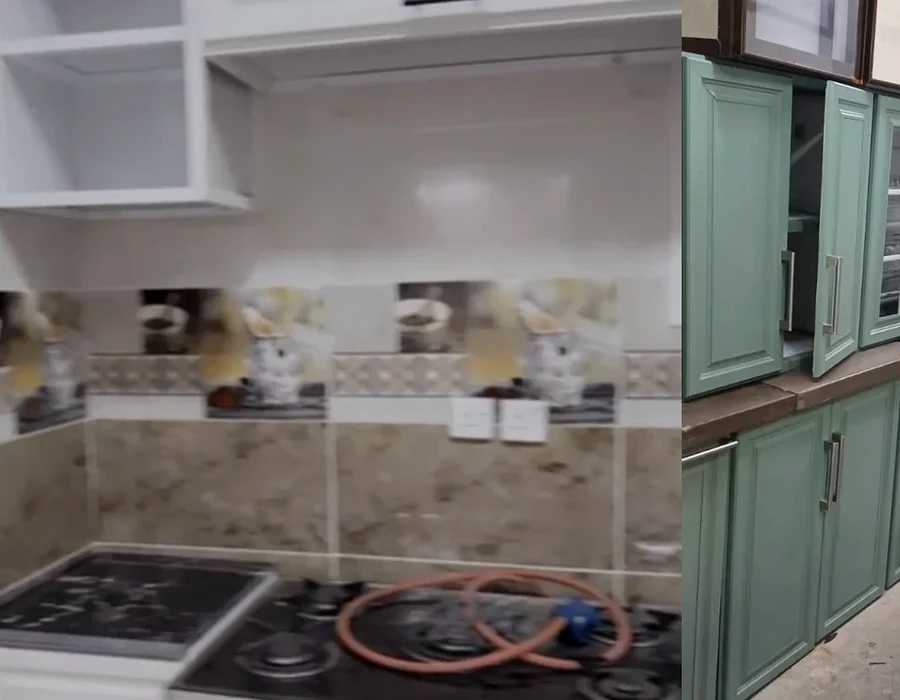 Kitchen cabinets