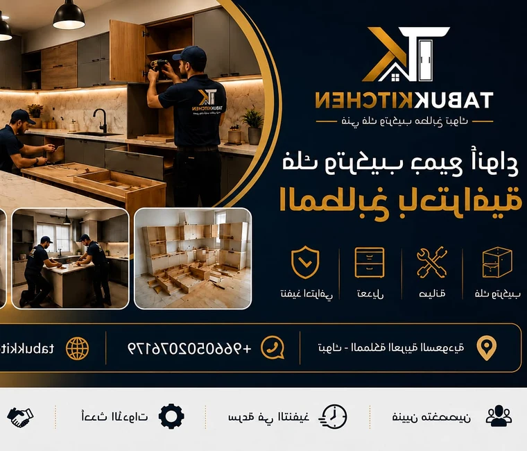 Modern kitchen work
